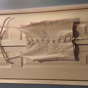 American Eagle Sweater Corset Tank
